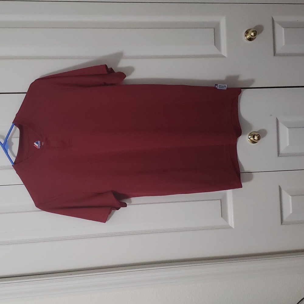 Red Majestic buttoned shirt